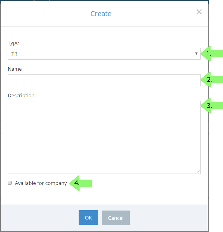 How to Add Memo Templates – Congrid knowledgebase